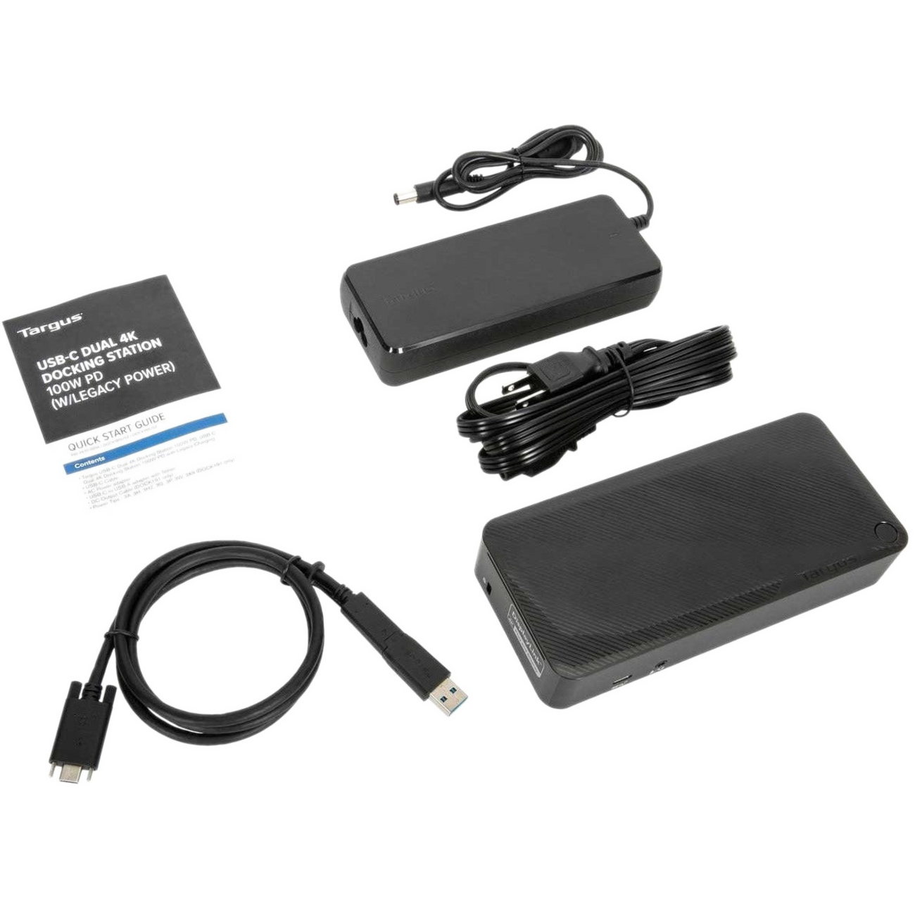 Universal USB-C™ DV4K Docking Station with 65W Power Delivery USB-C,  DisplayLink - State Technologies