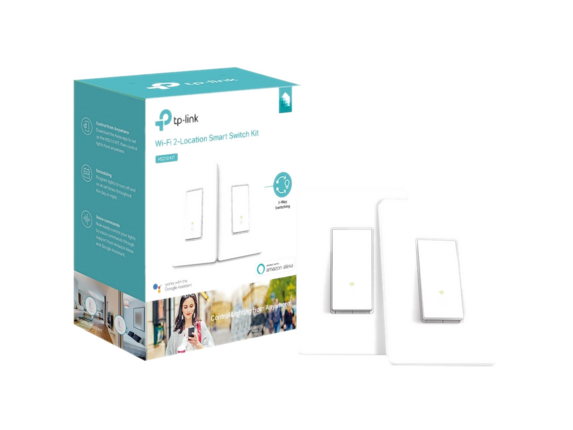 Kasa Smart Wi-Fi Light Switch, 3-Way Kit|HS210 KIT|TP-LINK