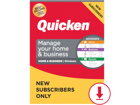Quicken 2021 Home & Business - Subscription