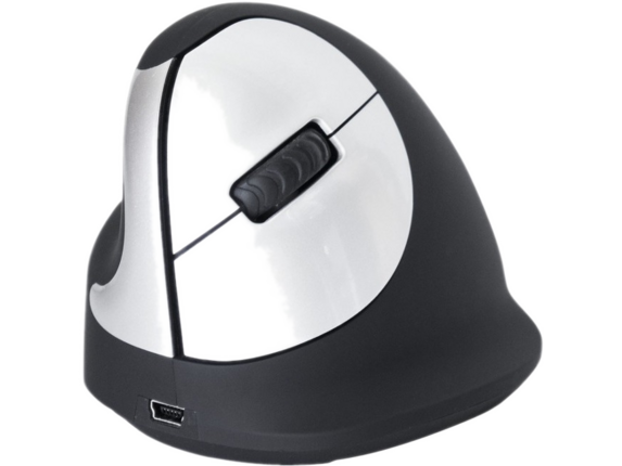 R-Go Tools Wireless Vertical Ergonomic Mouse, Medium, Left Hand, Black R-Go Tools Wireless Vertical Ergonomic Mouse, Medium, Left Hand, Black