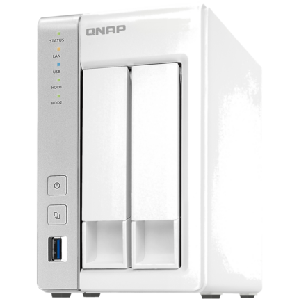 QNAP Turbo NAS TS-231P SAN/NAS Server QNAP Turbo NAS TS-231P SAN/NAS Server