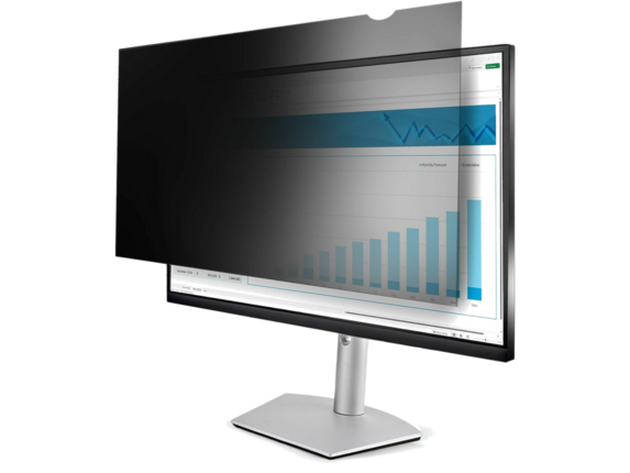 StarTech.com Monitor Privacy Screen for 24" Display - Widescreen Computer Monitor Security Filter - Blue Light Reducing Screen