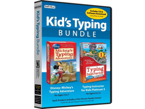 Individual Software Kid's Typing Bundle - Family License - 5 User Individual Software Kid's Typing Bundle - Family License - 5 User