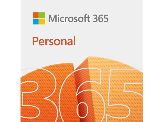 Microsoft Office 365 Personal 32/64-bit - Subscription License - 1 PC/Mac,  1 Phone, 1 Tablet - 1 Year