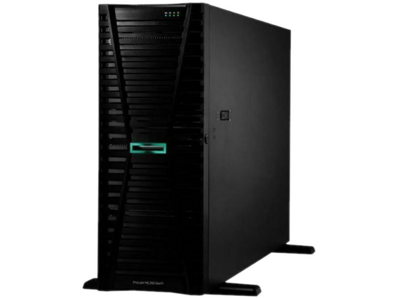 HPE ProLiant ML110 Gen11 Tower Server - Xeon Silver 4410Y - 12 Cores - 64GB RAM - 2x 480GB SSD - 2x 800W Power