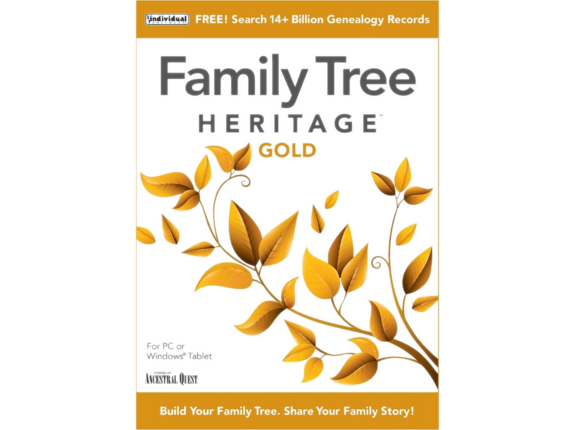 Individual Software Family Tree Heritage v. 16.0 Gold - License - 1 License Individual Software Family Tree Heritage v. 16.0 Gold - License - 1 License