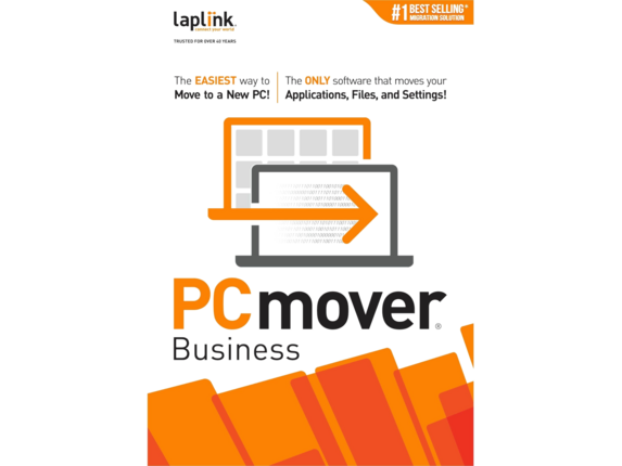 , Laplink PCmover Business - PC to PC Migration Software - Single Use License - Automatic Deployment of New PCs