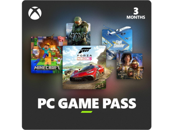 Microsoft PC Game Pass - Subscription License - 1 License - 3 Month