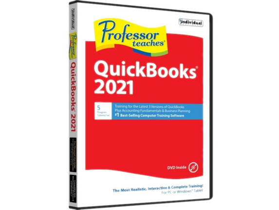 Individual Software Professor Teaches QuickBooks 2021 Tutorial Set - Technology Training Course|PDBQB21